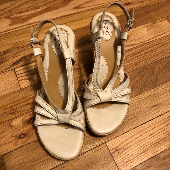 BOC Cork Wedges - Picture 2 of 4